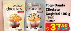 TOGO DAMLA ÇİKOLATA ÇEŞİTLERİ 100 G